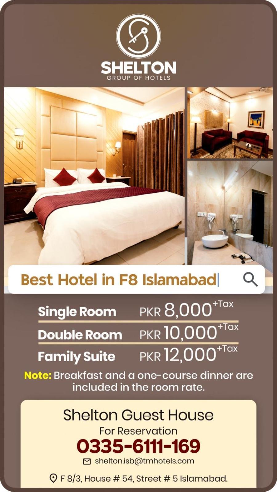 Shelton Guest House Islamabad Extérieur photo
